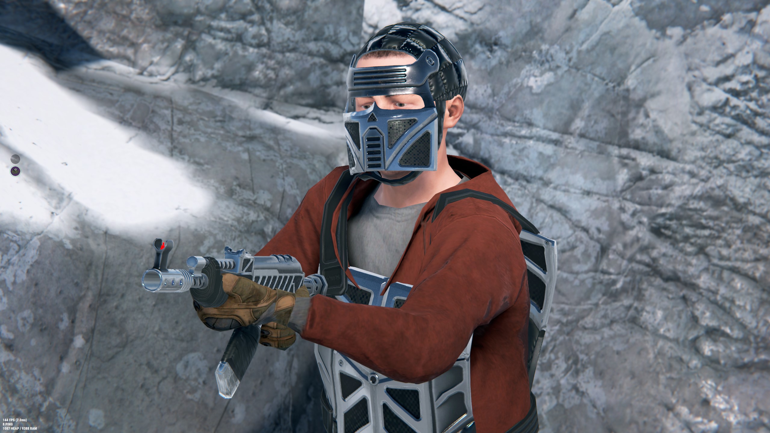 Black OPS Metal Facemask