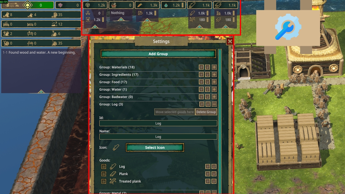 Configurable Top Bar