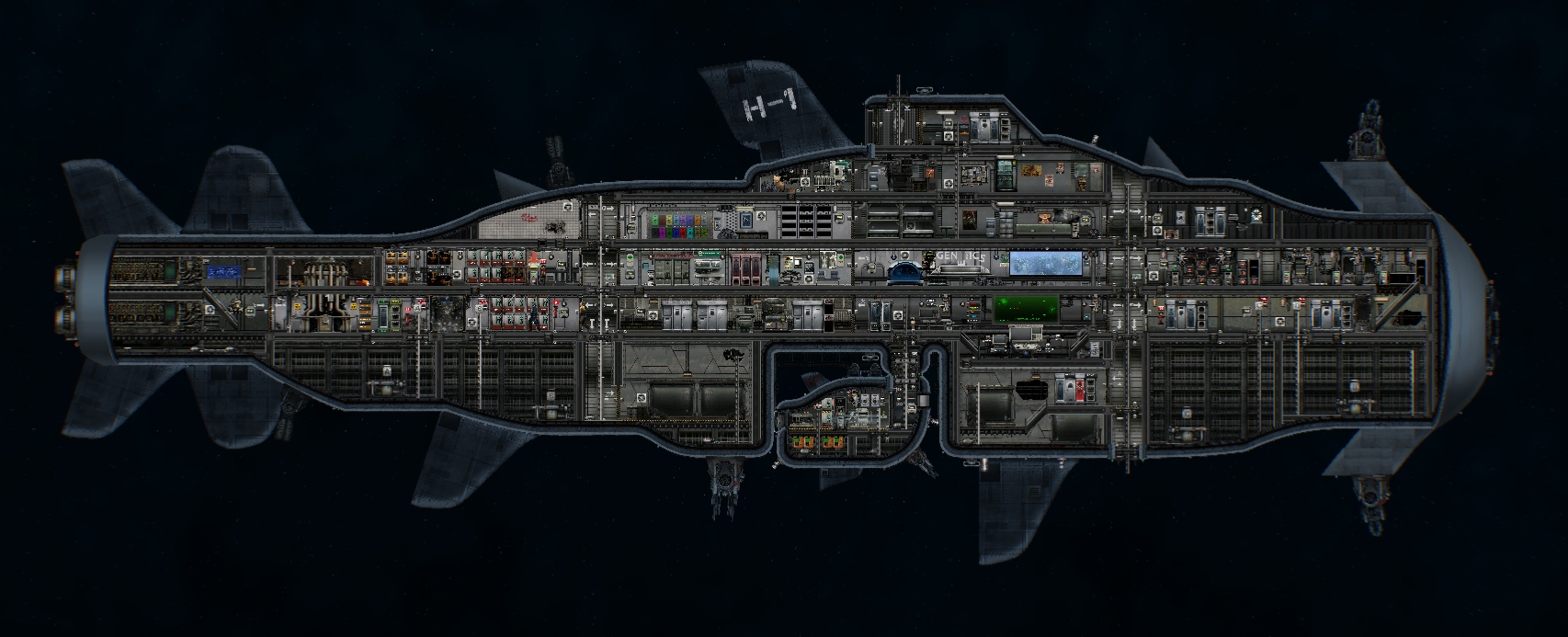 H1 Proto Hammerhead – Barotrauma Mod
