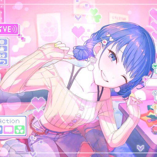 Steam Workshop::[pjsk]mmj桐谷遥嚣张的学妹！-花后