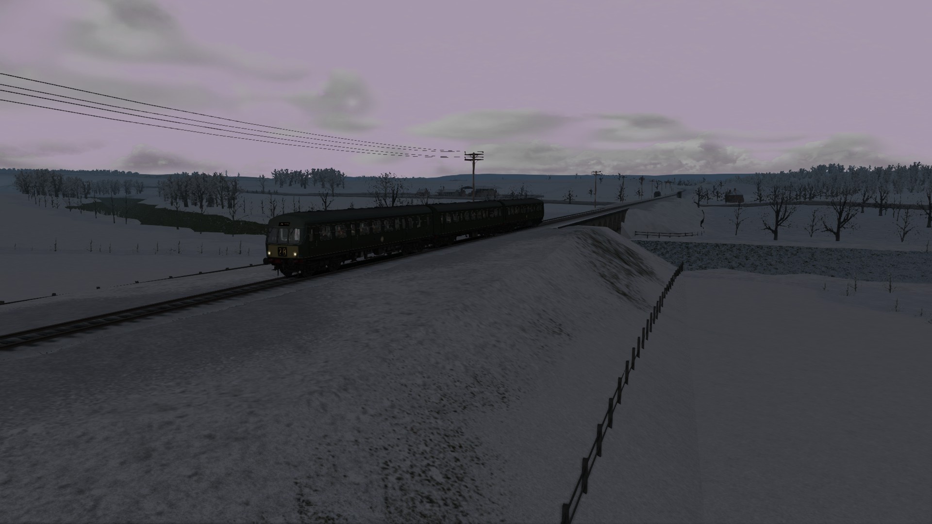 [HS]-Barnard Castle to Darlington Stopper (Class 101)