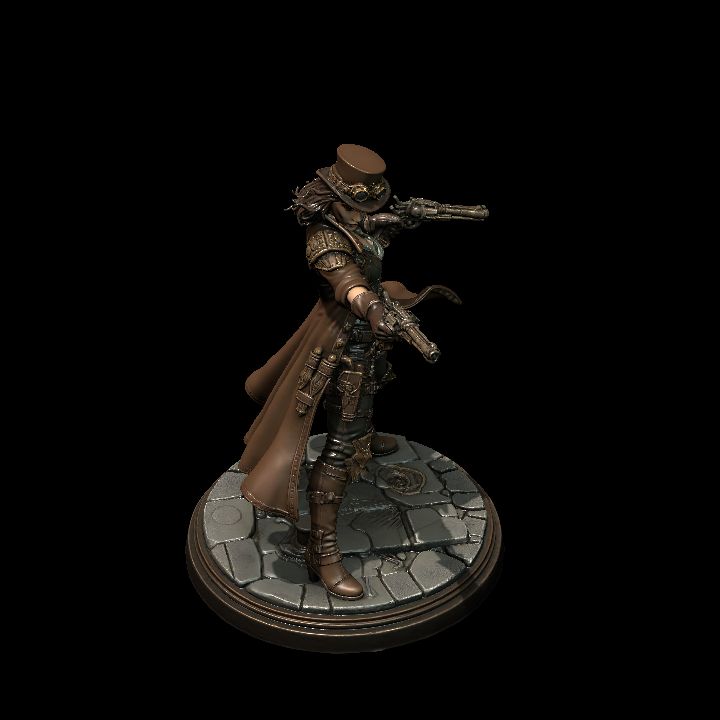 Steampunk Gunslinger