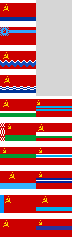 Soviet Union Flags