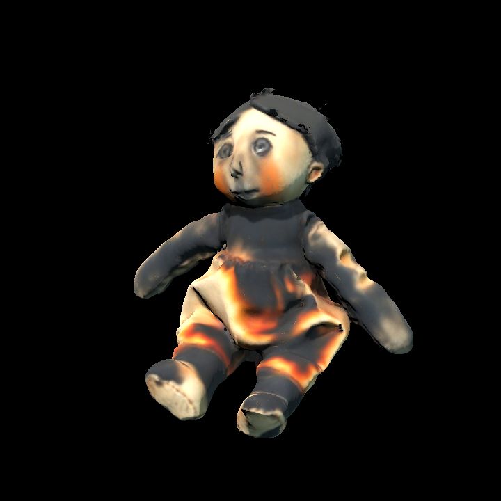 Burned doll 1