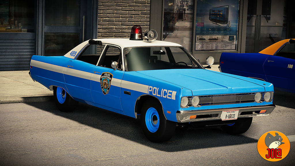 Livery Plymouth Fury - New York PD blue