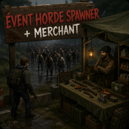 EventHordeSpawner + NPC TRADER B42.19 MP – Project Zomboid Mod