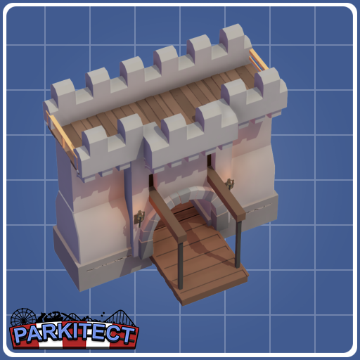 Dark Age Castle - Portcullis
