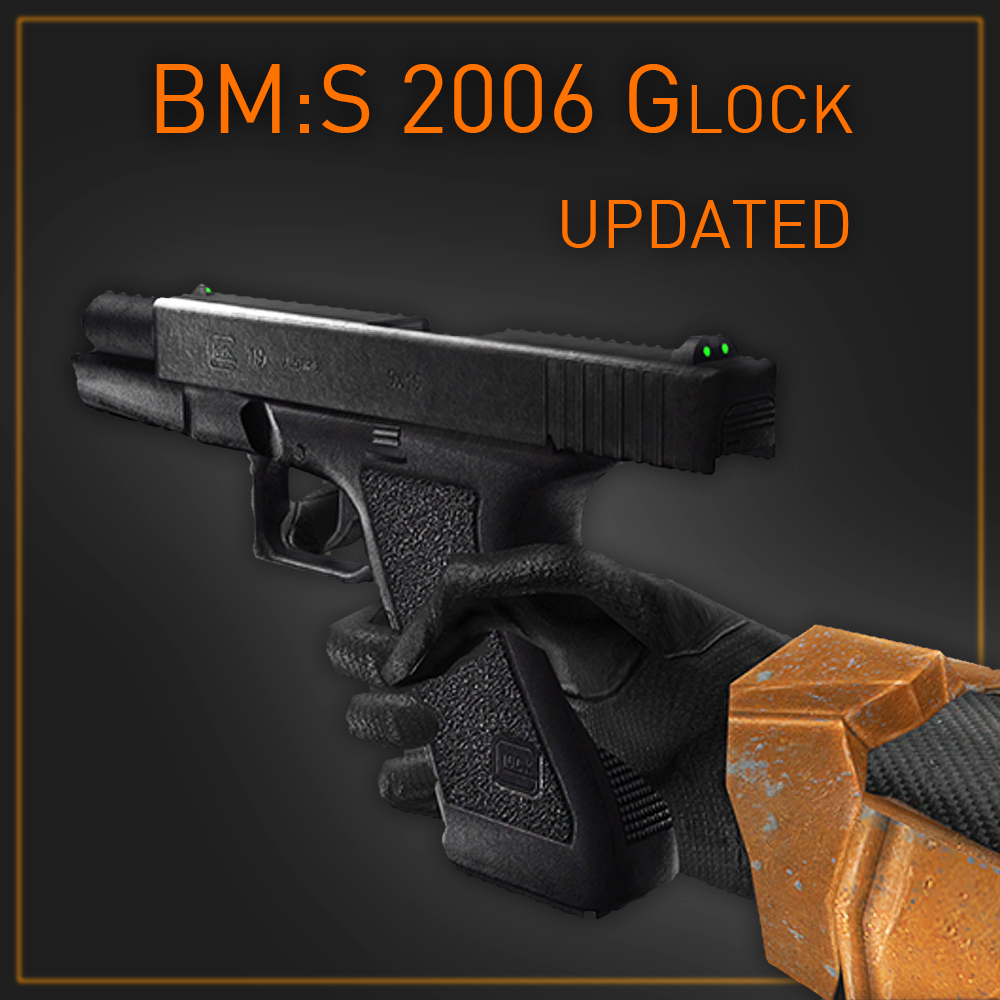 Updated Black Mesa: Source 2006 Pistol/Glock
