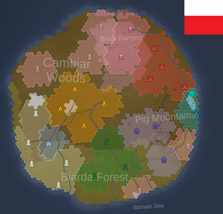 Faction Territories and Vassalage PL
