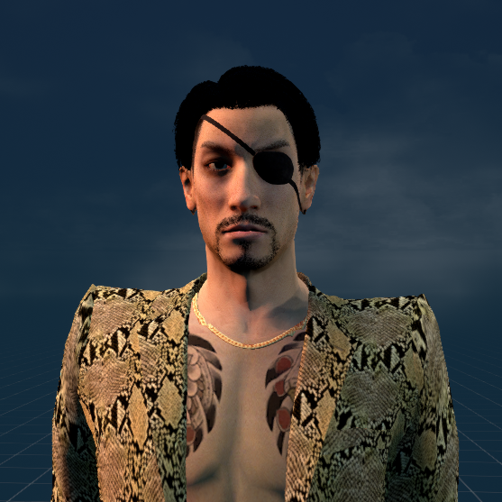 (HIGH POLY) Goro Majima [Yakuza 6/Kiwami 2]