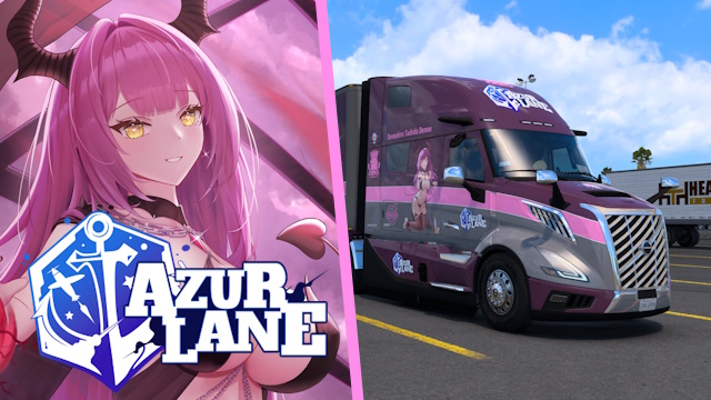 Volvo VNL 2025 HMS Devonshire (Sadistic Demon) - Azur Lane [Combo Skin]