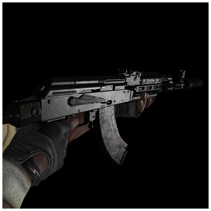 COD MW AKM SD Black On L4D2 Animation
