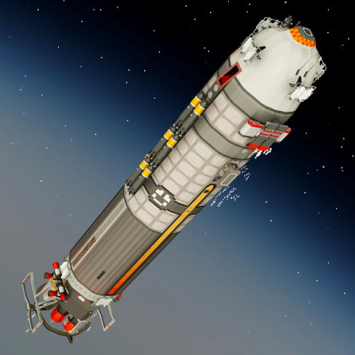 Self-Sustaining Nuclear Rocketship: The Space Master by Up-Tec