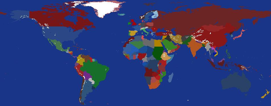 World Map 1960