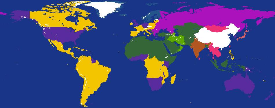 World Religion Map 2026