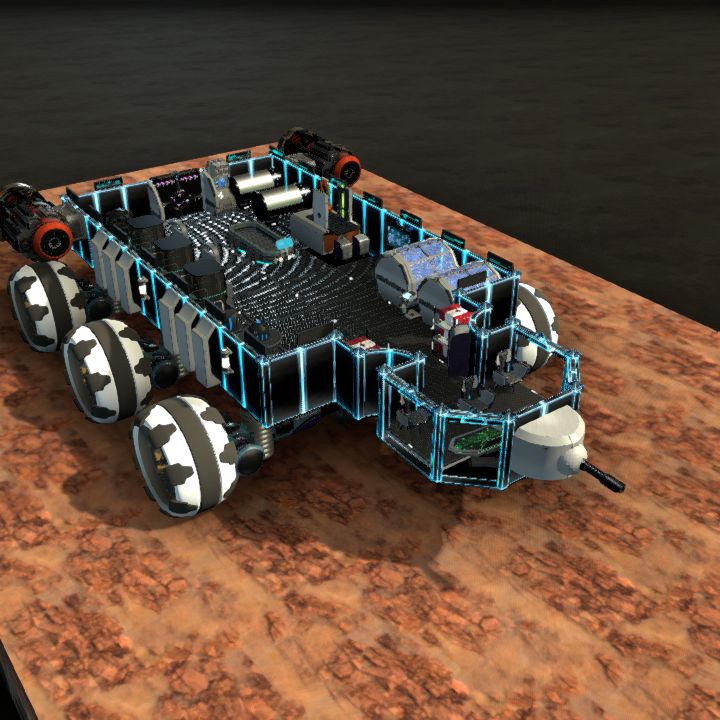 Scifi search and rescue wagon