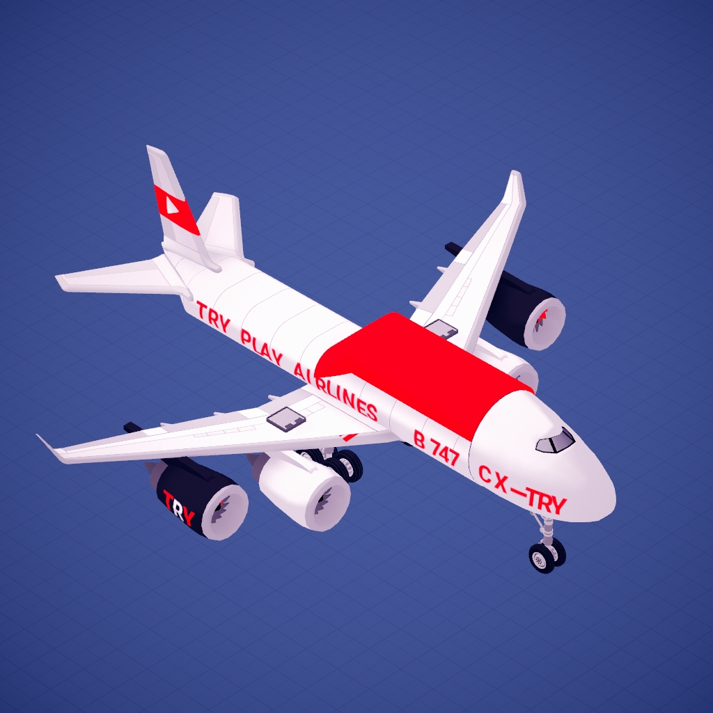 try play airlines b747