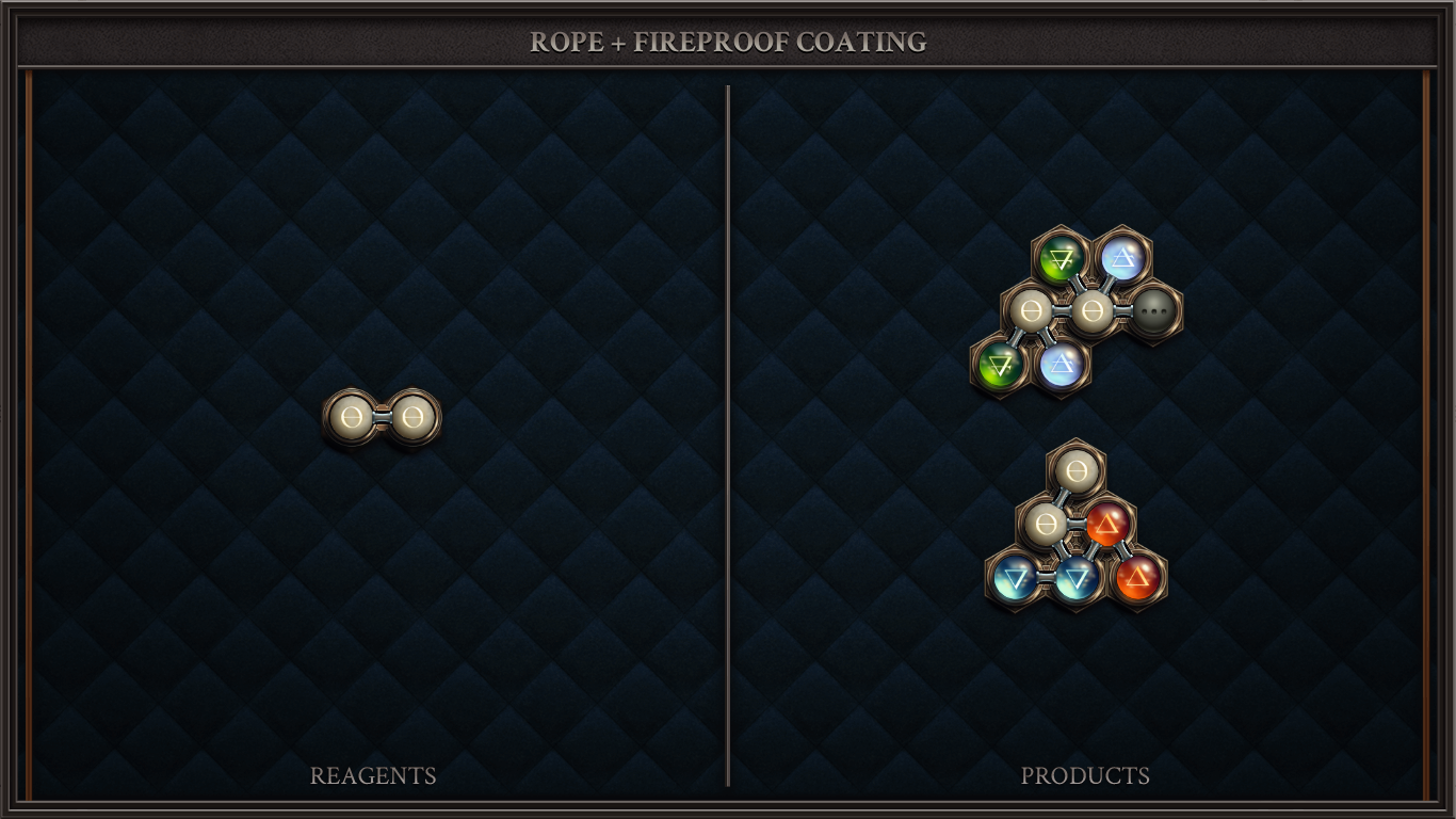 ROPE + FIREPROOF COATING
