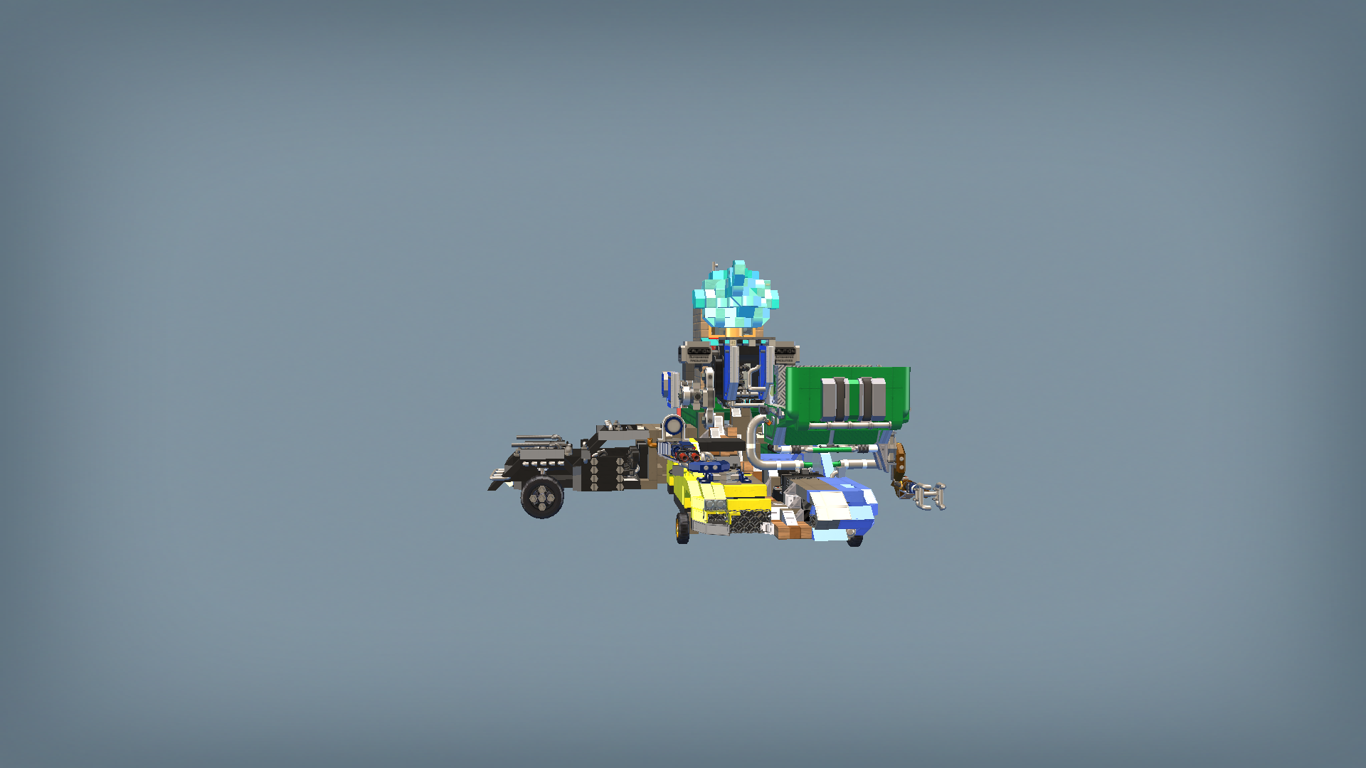 "The Amalgamation" ScrapYard Destroyer preview
