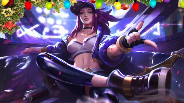 R-18 Akali K/DA (League Of Legends) animated PC