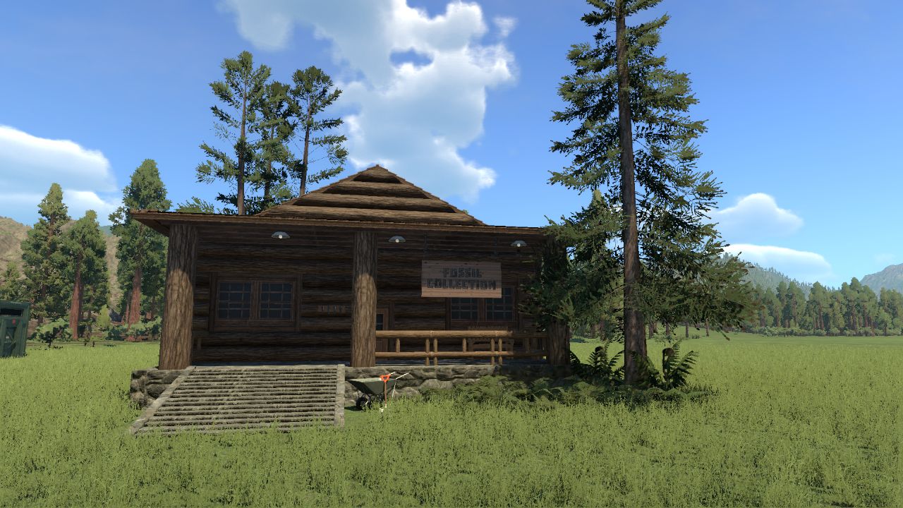 Fossil Collection building
