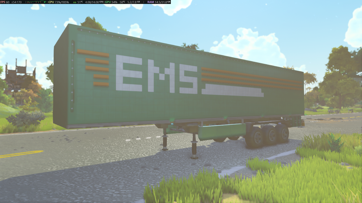 KC STANDTRD Dry Van Semi Trailer (EMS Coating)