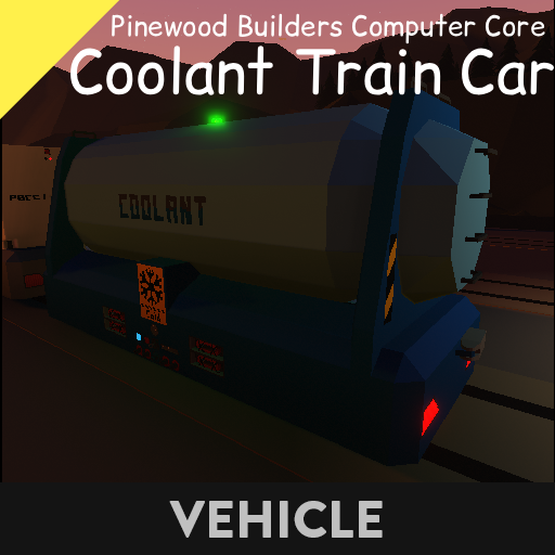 Coolant Tanker Train Car - PBCC Recreations