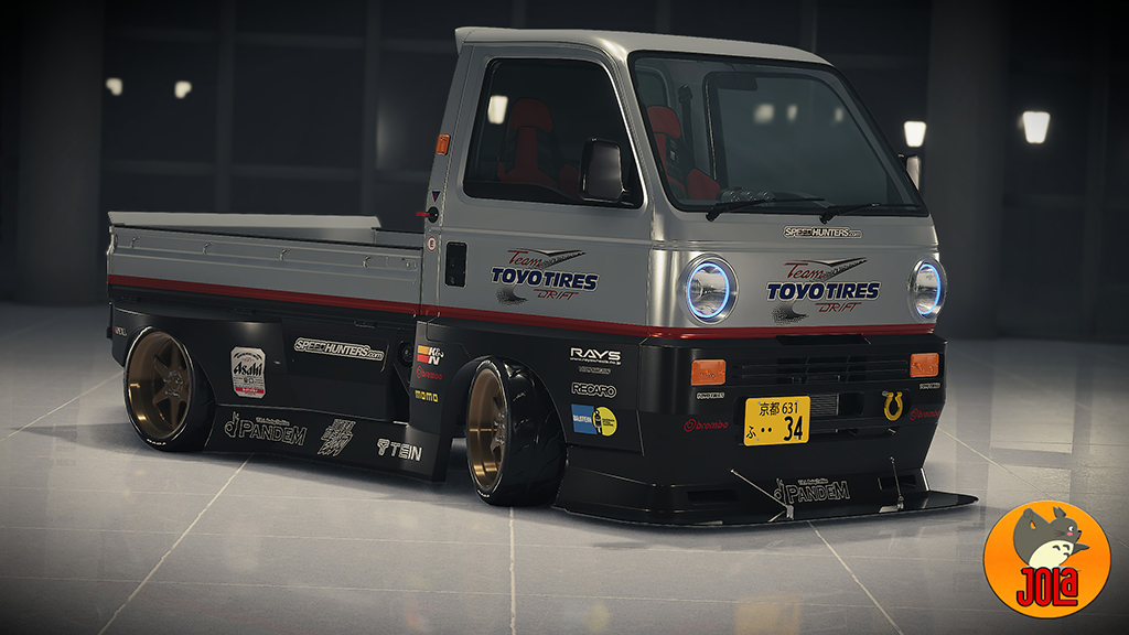 Livery Honda Acty - Toyo Drift Team