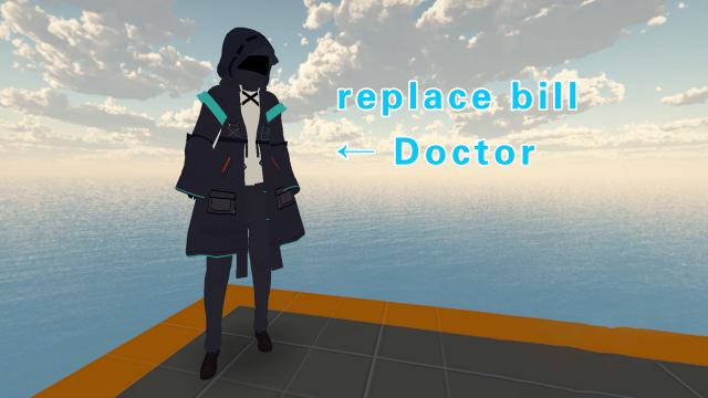 Arknights Doctor（明日方舟 博士）replace bill