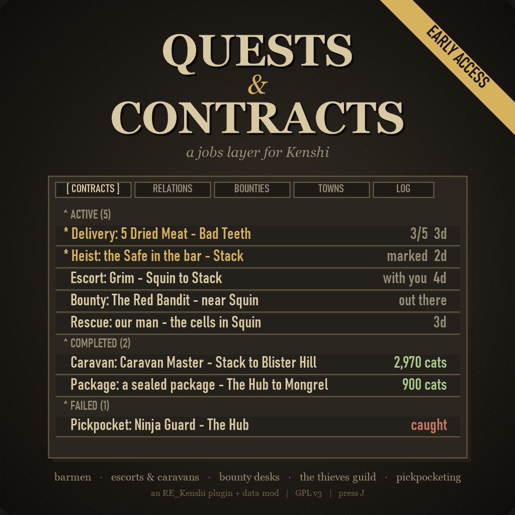 Quests & Contracts
