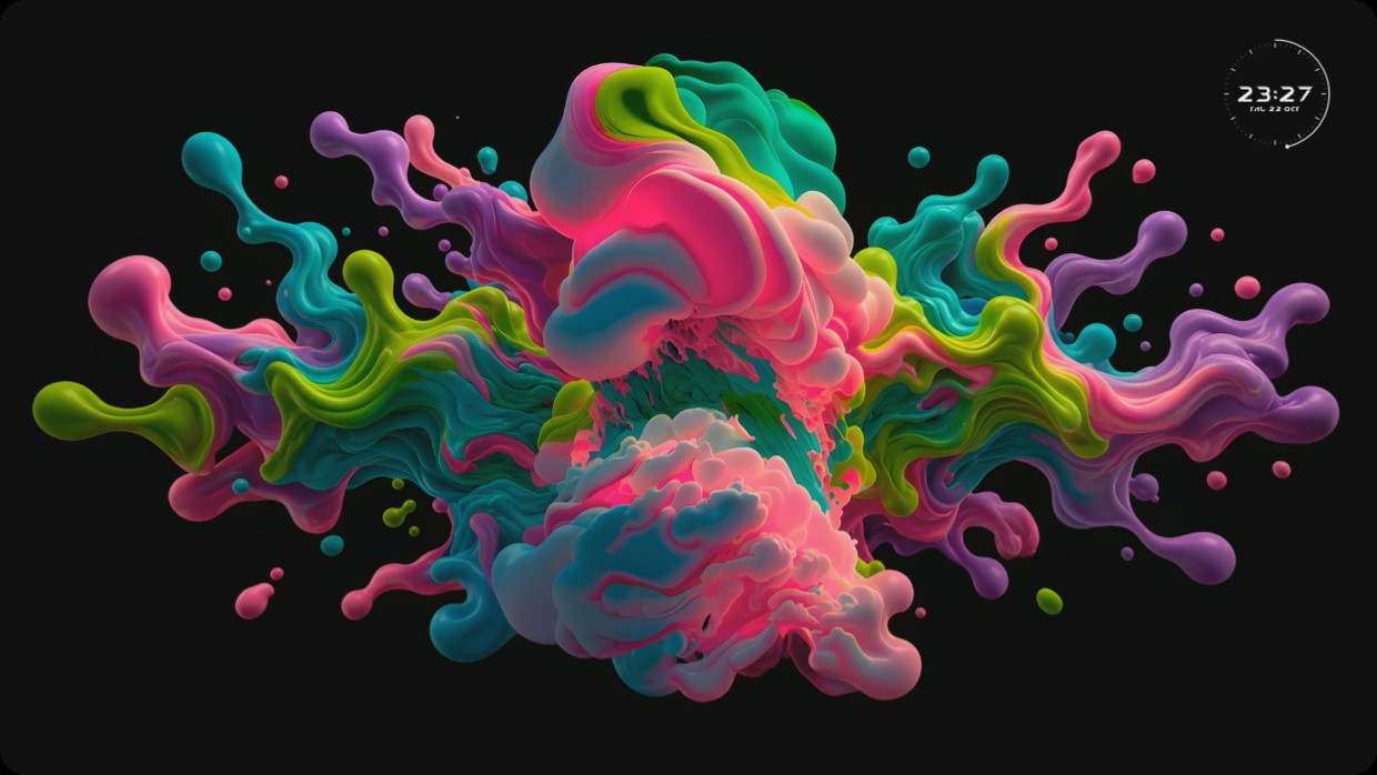 Multicolored Blob