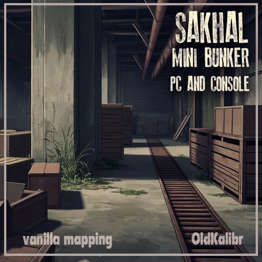 Bunker on the island. Sakhal