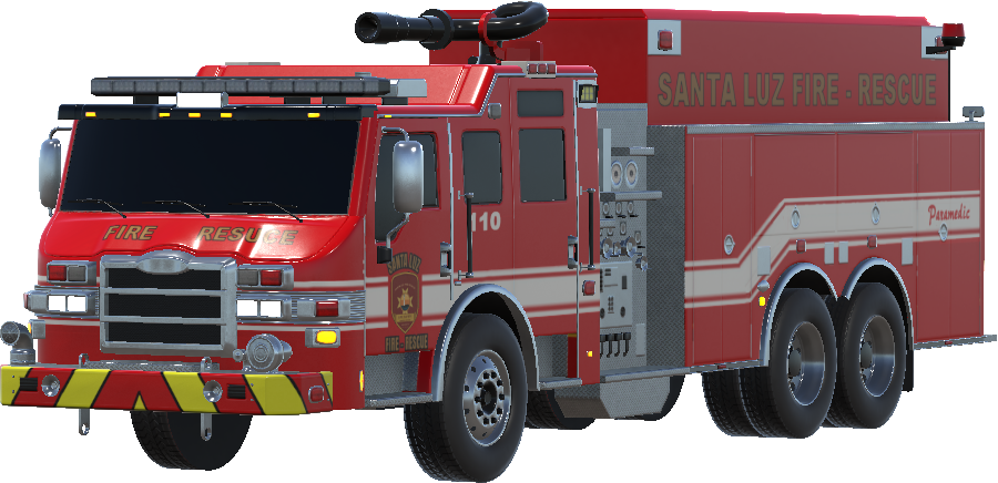 Santa Luz Fire- Resuce Unit 110 preview