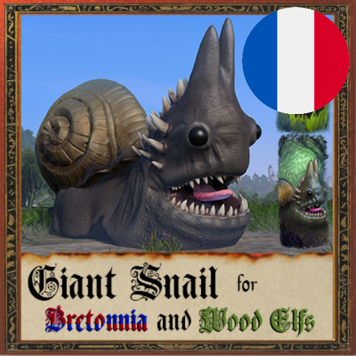 Français - Giant Snail for Bretonnia and Wood Elfs par Slavyk