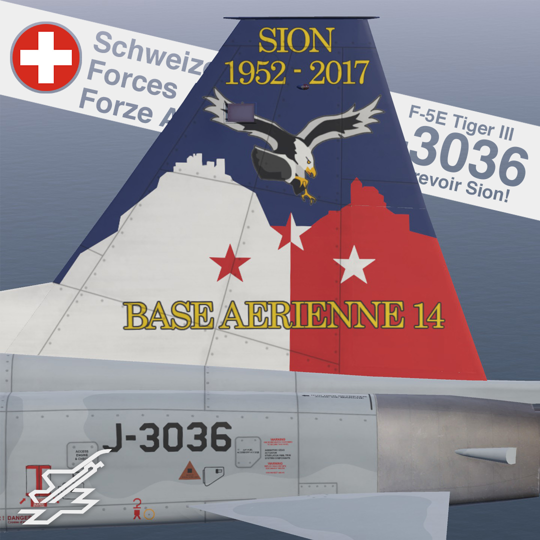 F-5E "Au-revoir Sion"