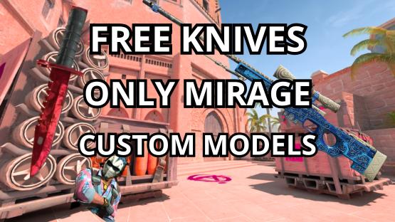 MIRAGE + CUSTOM MODELS + FREE SKINS – Counter-Strike 2 Mod