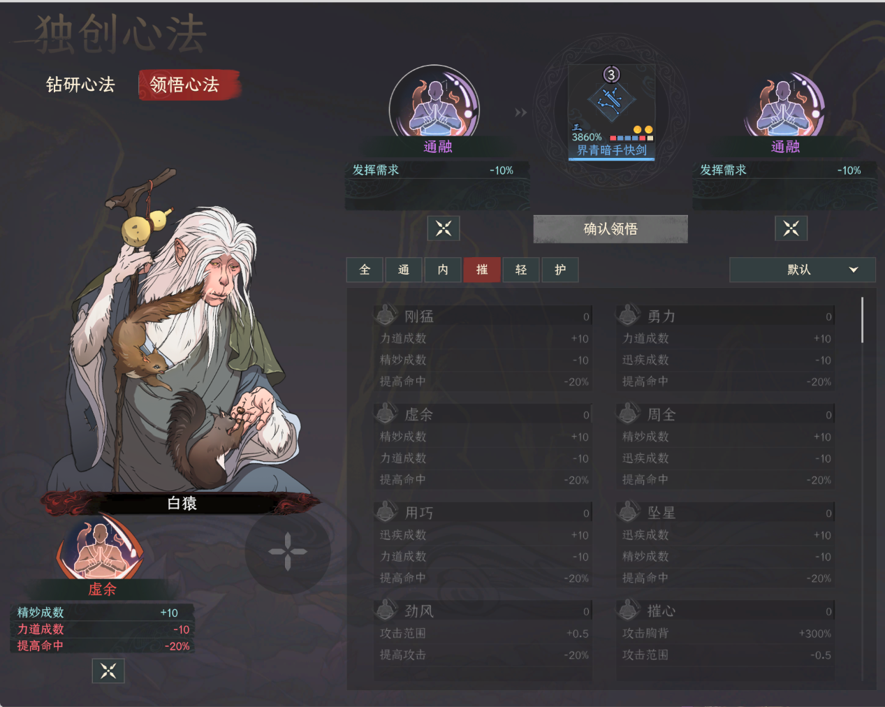 峨眉独创心法4槽位扩展