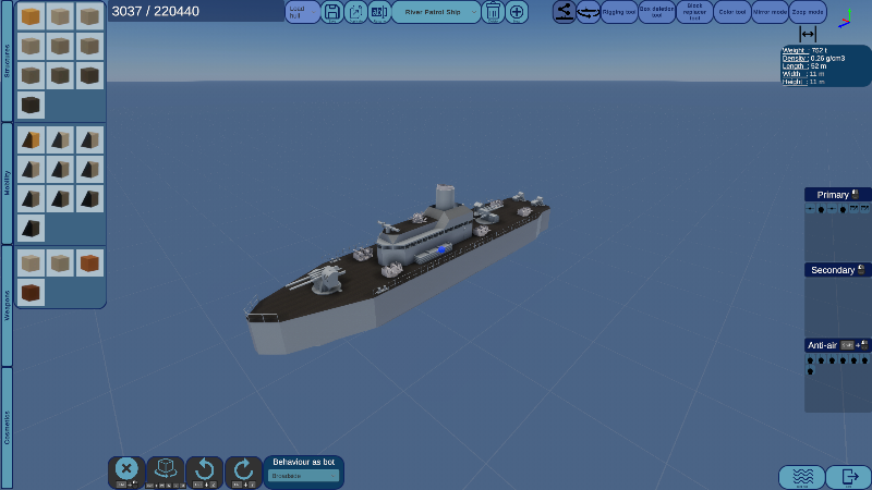River Patrol Ship