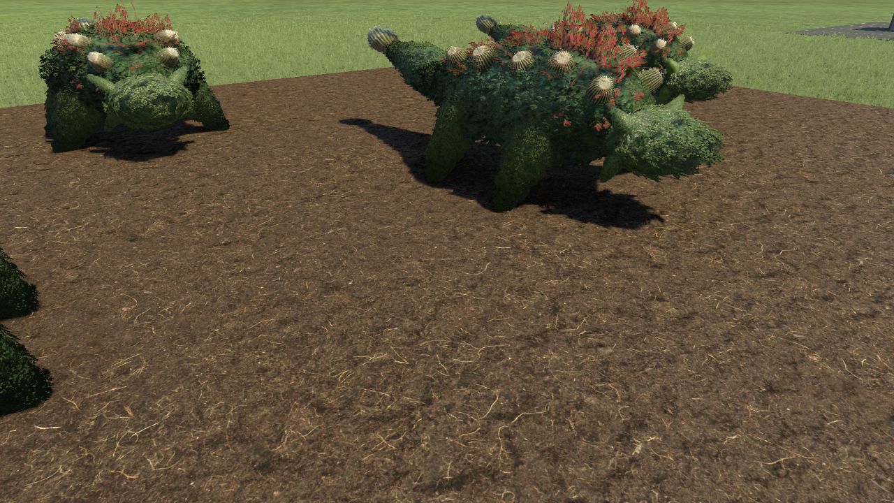 Ankylosaur Topiary 2.0