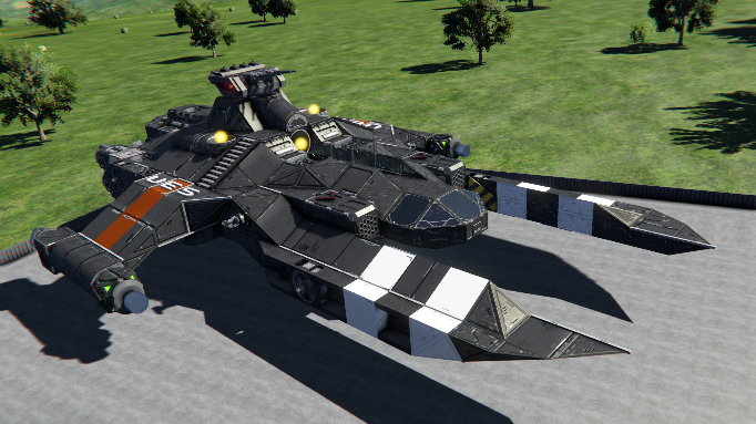 UES - Delta Mk II B Class Gunship