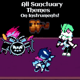 Deltarune All Sanctuarys Playable Songs preview