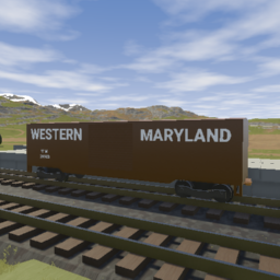 Western Maryland Boxcar