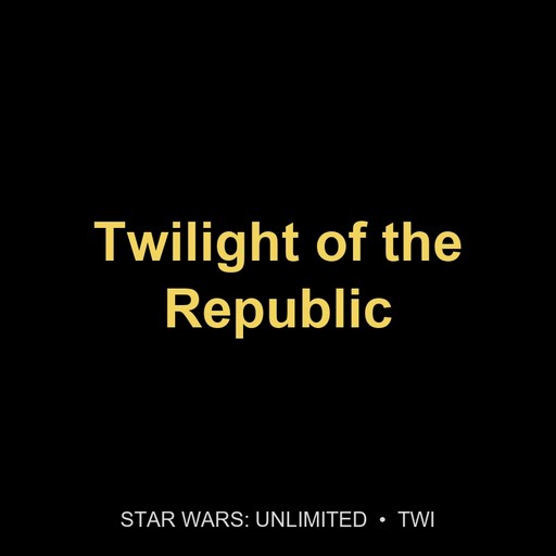 Twilight of the Republic