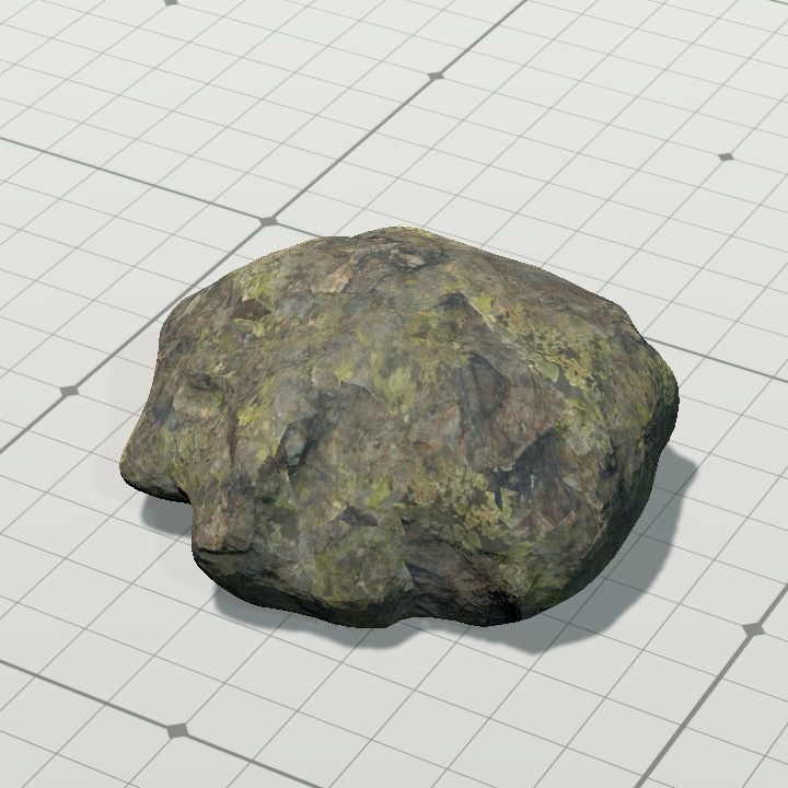 Boulder rocks D - flat 1