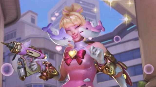 R-18 Juno (Overwatch) animated Pills