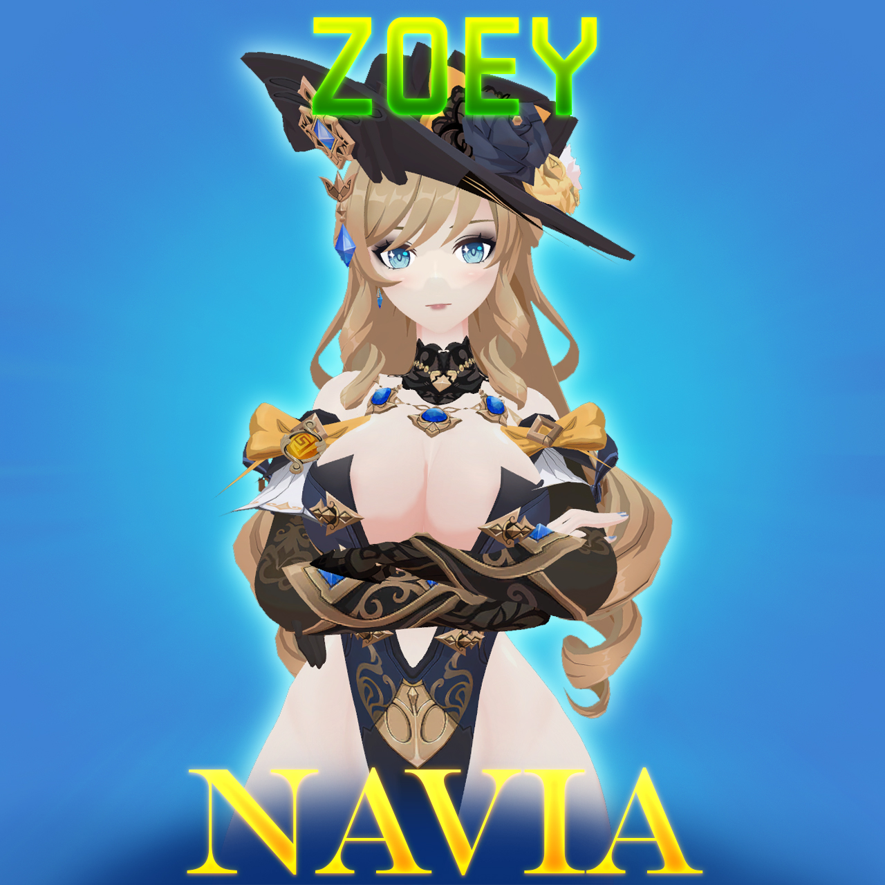 [COMM] GI: Thicc Navia - Zoey
