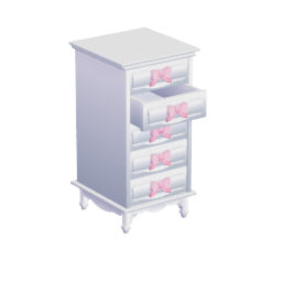 Bow Dresser Tall - open