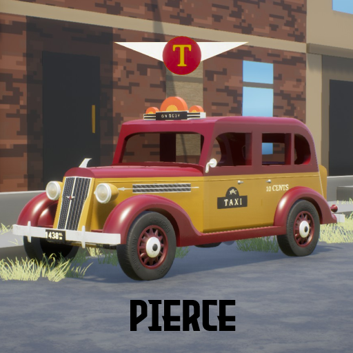Troubadour pierce sedan 1936 NBC cab co