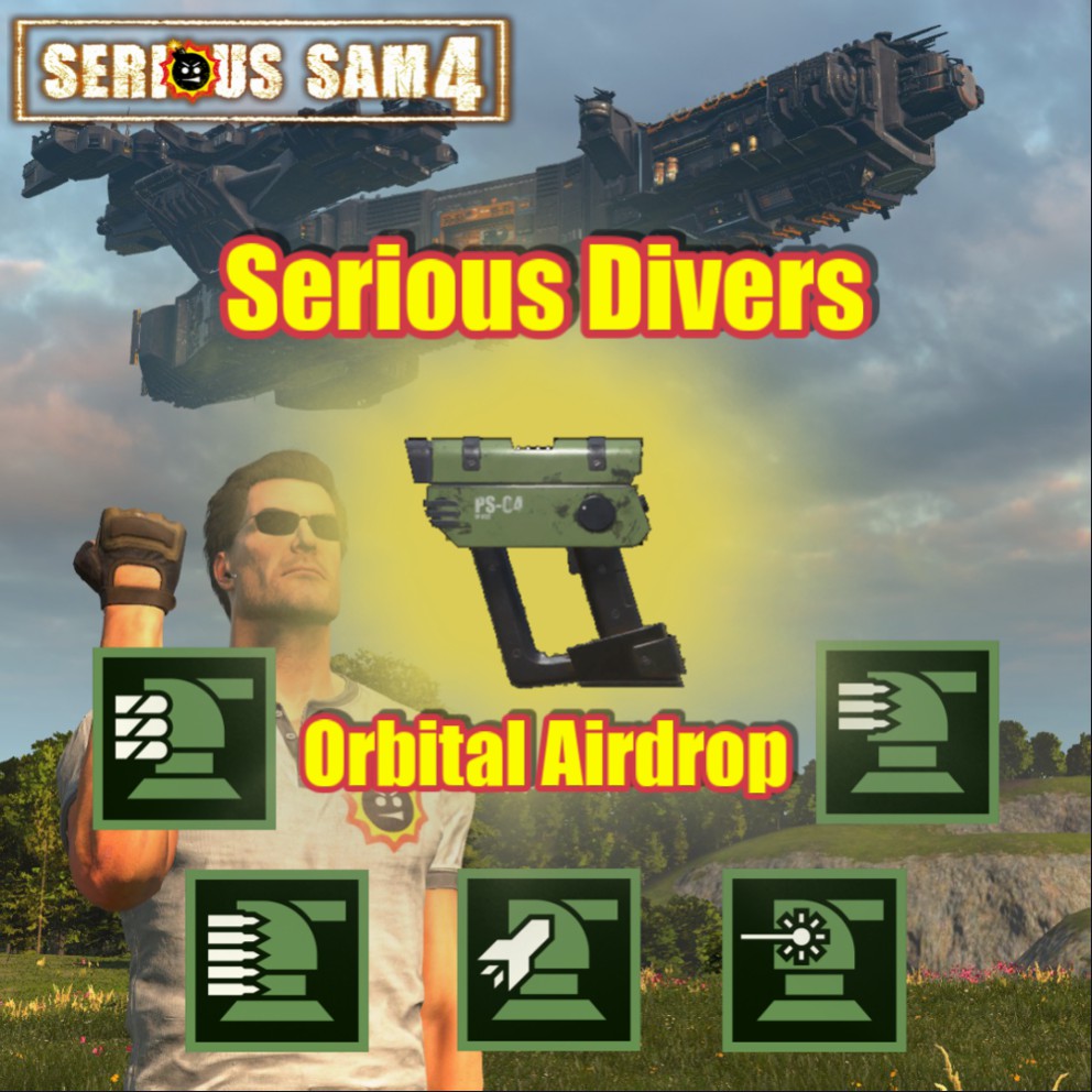 SeriousDivers : Orbital AirDrop Pack