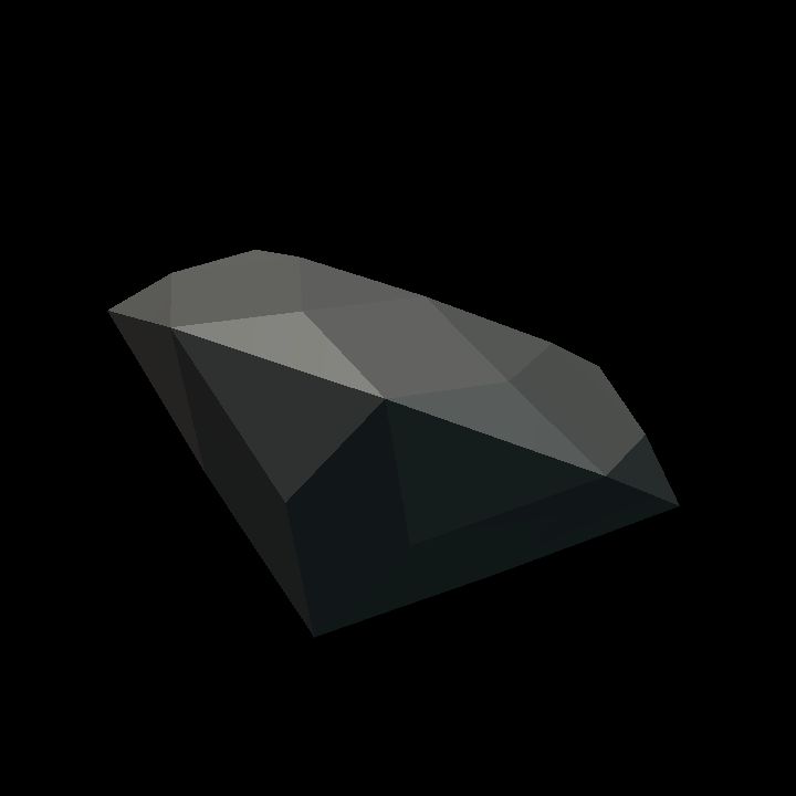 Gemstones B colourable stl